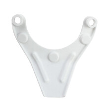 Efficient Condensate Diversion Guide Plastic Construction Lightweight for RVs White