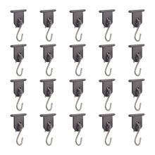 Quick Release Campers Awning Hook ABS Metal Construction Corrosion Resistant Gray 20
