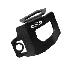 Quick Installation Motorcycle Left Side Rear Brake Fluid Reservoir Guard Cover BlackXSR155