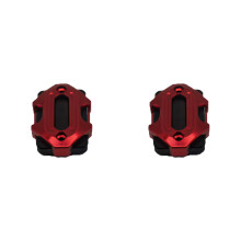 Motorcycle Brake Reservoir Fluid Tank Cover Oil Cup Cap Motorbike Accessories Red