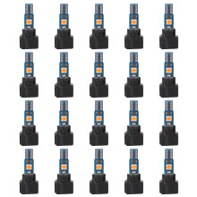 Instrument Light With Plastic Socket Dashboard Light Bulbs Easy Installation Yellow