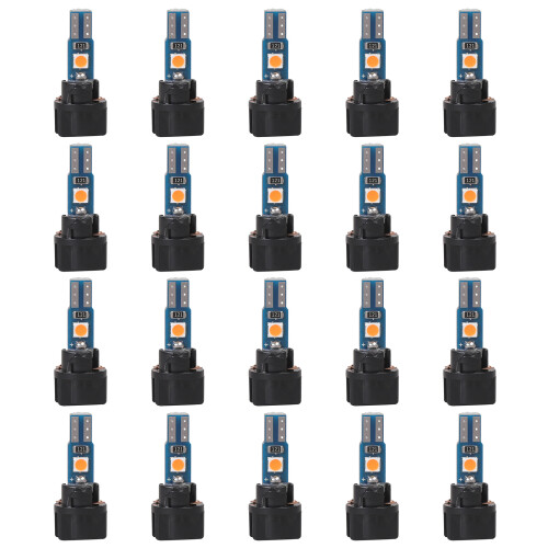 Instrument Light With Plastic Socket Dashboard Light Bulbs Easy Installation Yellow