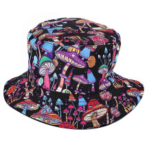 (14) Unisex Reversible Bucket Hat Fisherman Hat for Casual Wear Breathable Sunshade for Teenagers Colorful Print 9