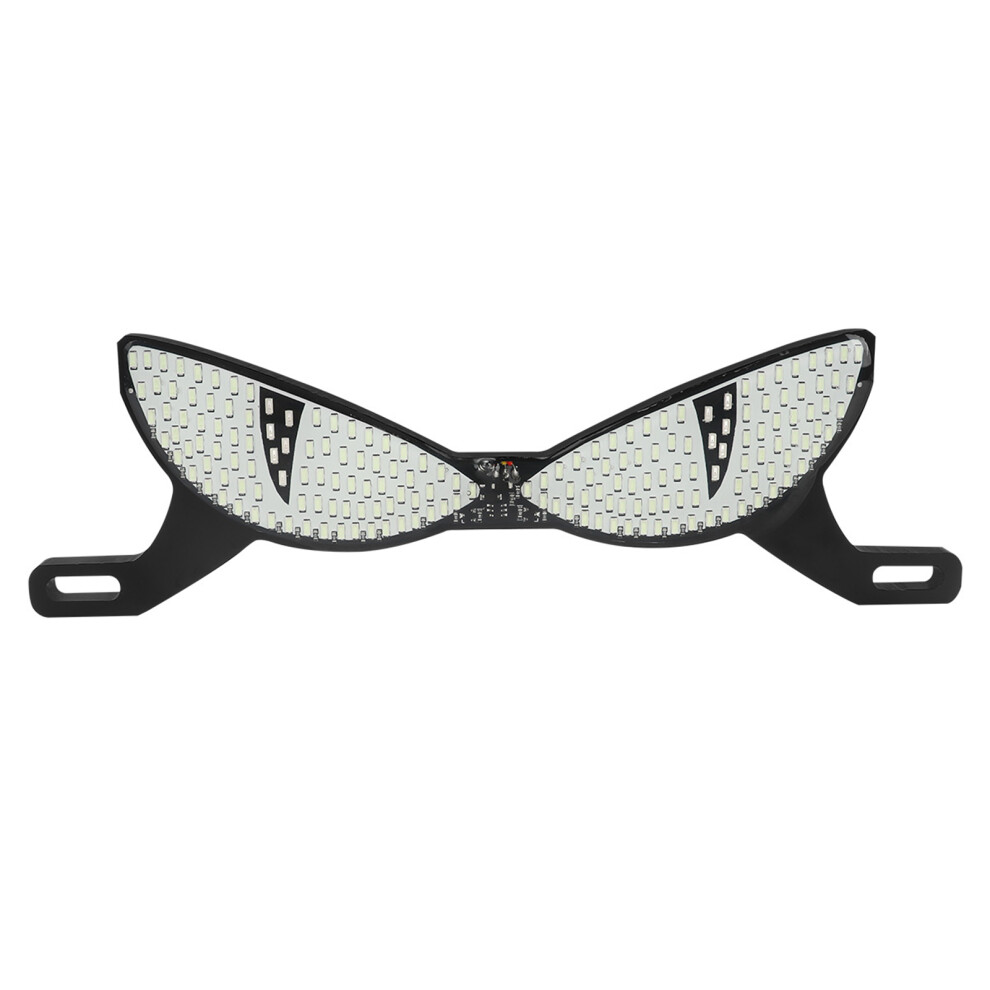 Waterproof Motorcycle License Plate Led Dynamic Tail Lamp And Cat Eye Lamp Light/Red/Blue 7754004737372