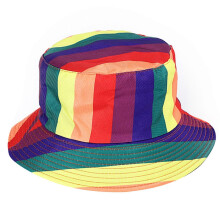(8) Unisex Reversible Bucket Hat Fisherman Hat for Casual Wear Breathable Sunshade for Teenagers Colorful Print 9