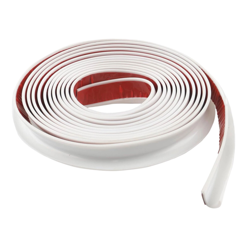 Seal Strips Installation Tpe Rain Drainage Guard For Recreational Vehicles Roof Tpe White 7754004713499
