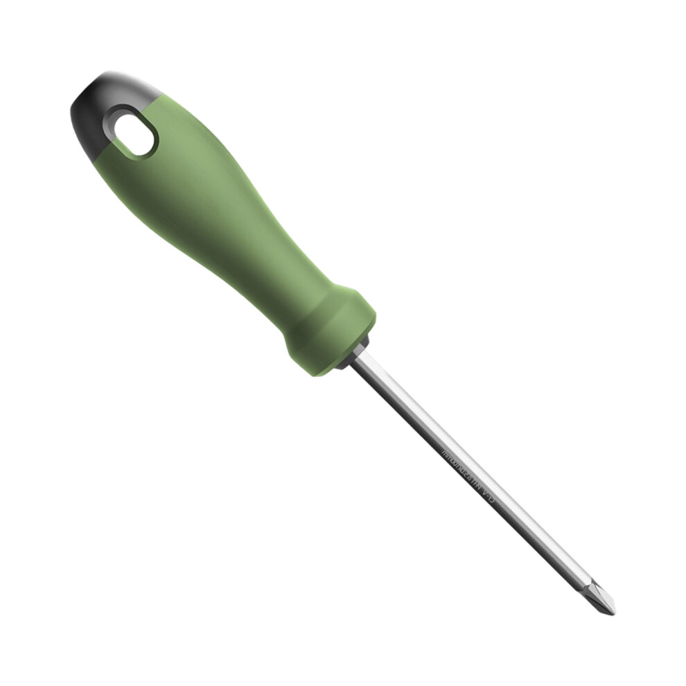 Magnetic Steel Screwdriver With Steel Shaft For Home Store Repair Maintenance Green 7754004762138