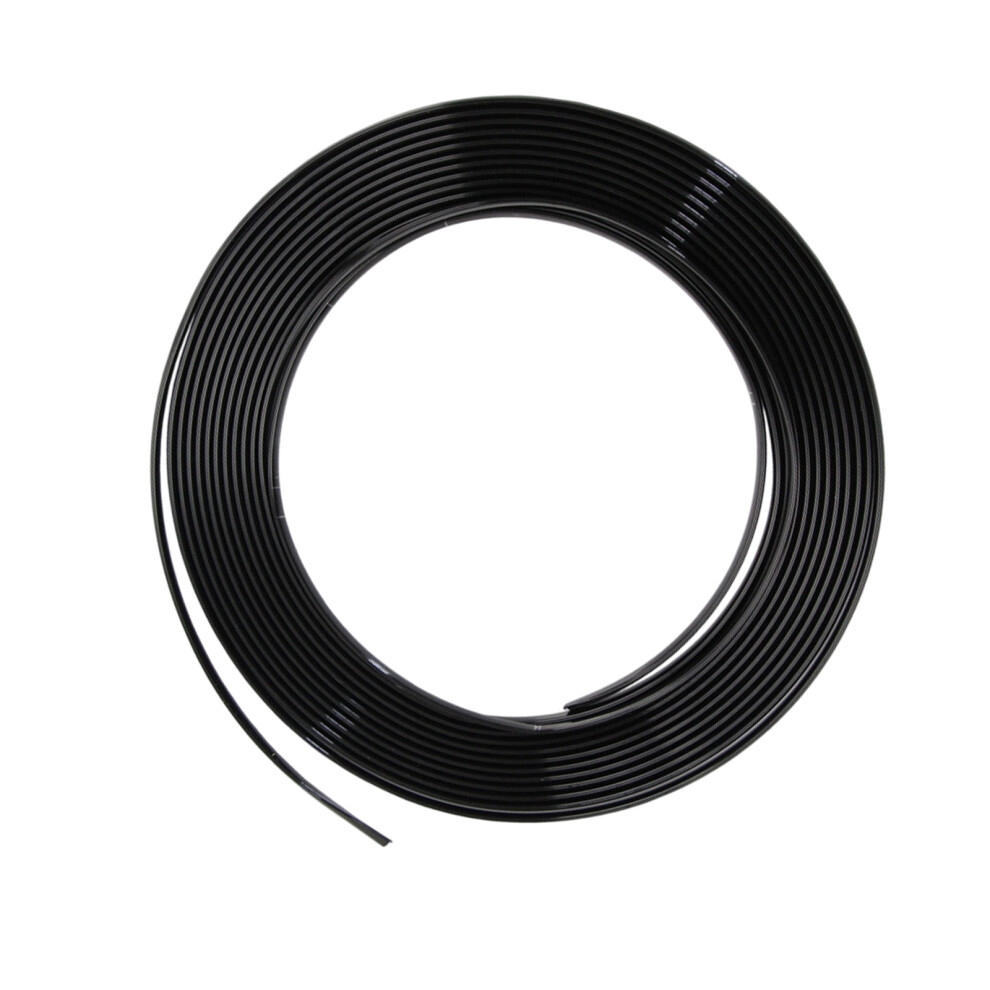 12 Meter Moulding Plated Pvc Edge Trim For Vehicle Door Hood Scratch Guard Black 7754004753525