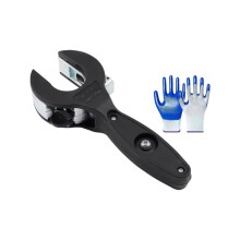 Single Hand Mechanism Pipe Cutting Tool Ratcheting Tubing Cutter Black Specification 1