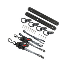 Universal Vehicle Cargo Control System Having Adjustable Tie Down Straps