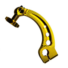 Strong Aluminum Brake Lever Universal Fit Motorcycle Brake Lever for Bikes MIO Gold