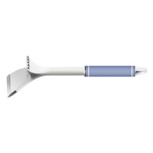 Heavy Duty Aluminum Snow Pusher Sponge Blade Protects Paint During Winter Cleaning Blue 1