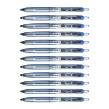 12PCS Retractable Gel Inks Pen 0.5MM Tip Refillable Gel Pen Quick Dry for Office BL