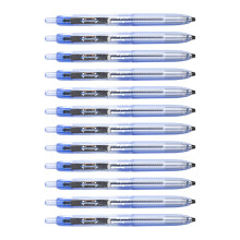 12PCS Quick Dry Gel Inks Pen Retractable Gel Pen 0.5MM Tip Office Writing Tool B