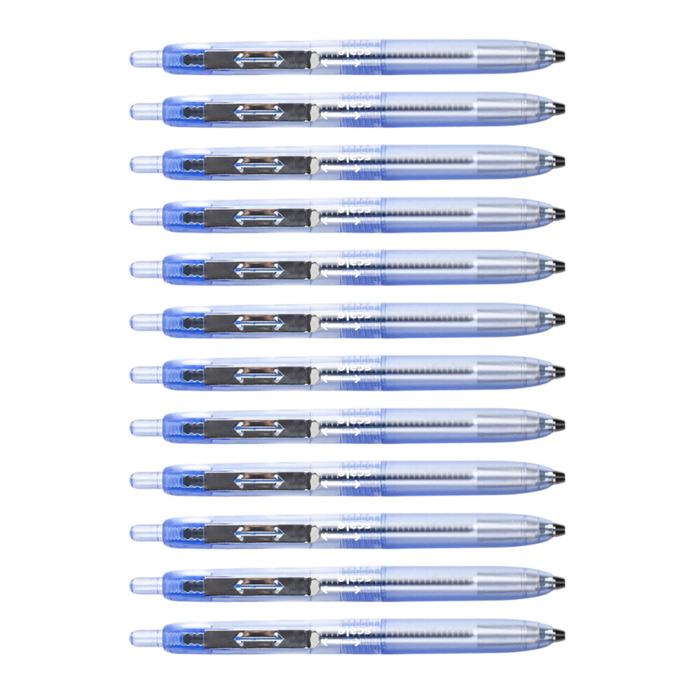 12Pcs Quick Dry Gel Inks Pen Retractable Gel Pen 0.5Mm Tip Office Writing Tool B 7754004714120