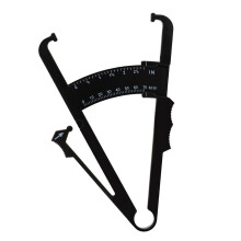 Precise Plastic Fat Caliper With Double Marking For Body Composition Analysis Black