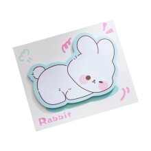 Stick Note Cartoon Paper Note Pad For Kids Room Office Decoration Friendly Rabbit