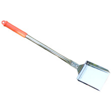 Rubber Handle Stainless Steel Hand Shovel Ergonomic Grip Gardening Weeding Long style L