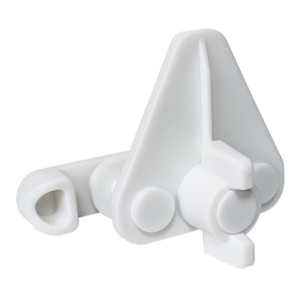 Pivoting Locking Mechanism Door Latches Suitable For Vacation Vehicle 23 To 32Mm White 7754004688841