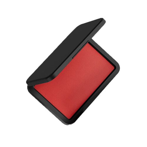 Quick Dry Fingerprint Inks Pad Business Stamp Inkpad For Financial Documents Red