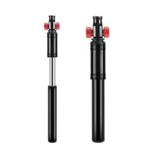 Emergency Cycle Tire Pump With CO2 Cartridge Feature And Manual Operation Black