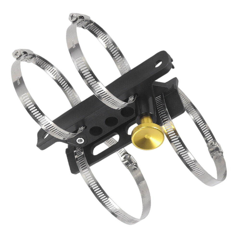 Fire Extinguishers Clamp Extinguisher Adjustable Mount Bracket For 1.75 To 2Inch Gold 7754004695450