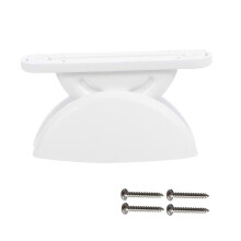 T Type ABS Plastic Door Latches For Campers And Doors Secure Lock Semicircular white