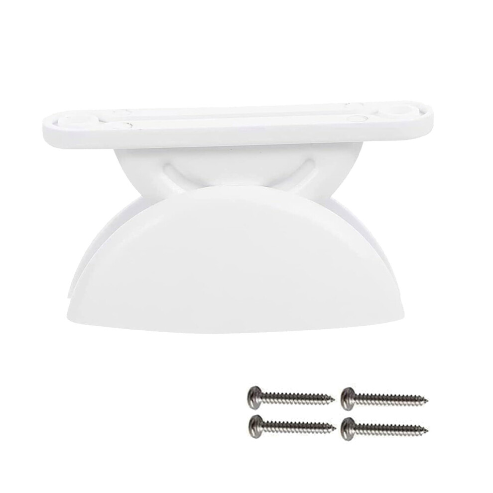 T Type Abs Plastic Door Latches For Campers And Doors Secure Lock Semicircular White 7754004731004