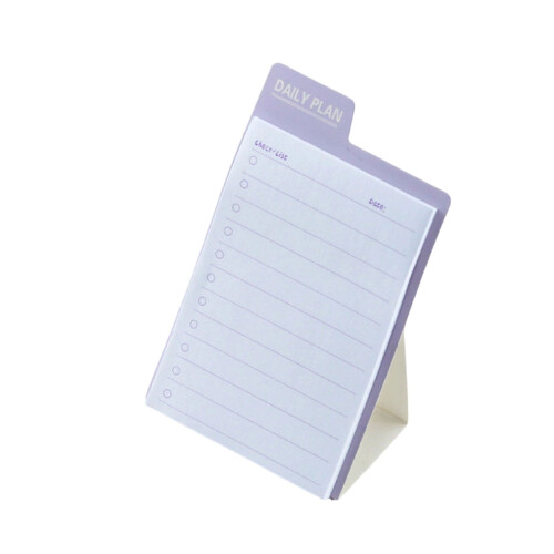 To Do List Notepad Totally 150 Pages Standing Task List Notebook for School Purple