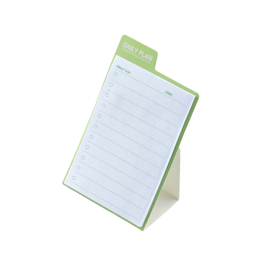 Green Task List Notebook Totally 150 Pages Multifunctional Daily Planner Notepad