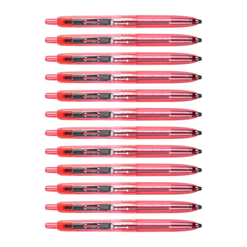12Pcs Retractable Gel Pen Ergonomic Grip Gel Inks Pen For Office School Supplies R 7754004714137