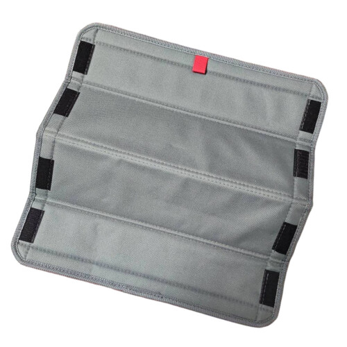 Fan Cover With Magnetic Ending Thin Transportable UV Security Permanent Velcro style