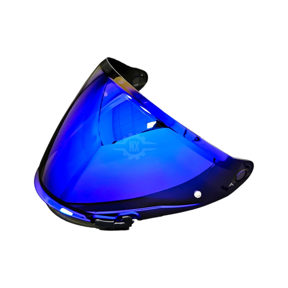 Anti Fog Treated Visors Lens For Of603 Helmets Providing High Optical Plated Blue 7754004719002