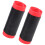 Motorcycle Handlebar Grip Covers Non Slip Silicone Handlebar Protectors Pair Black C 1