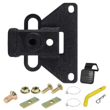 3500kg 2 Inch Class 3 Trailer Towing Link Receiver For JT Pickup Truck 2020-2025 yellow