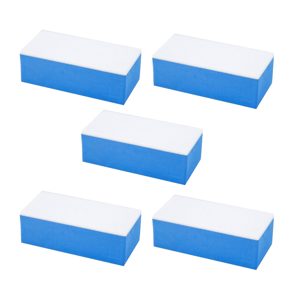 5Pcs Heavy Duty Windshield Oil Film Cleaning Sponge Wool Felt Brush Foam 90X50x25mm 7754004750906