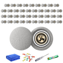 Universal Vehicle Roof Cloth Fastener Set 40Pcs No Tools Needed For Car Repair D