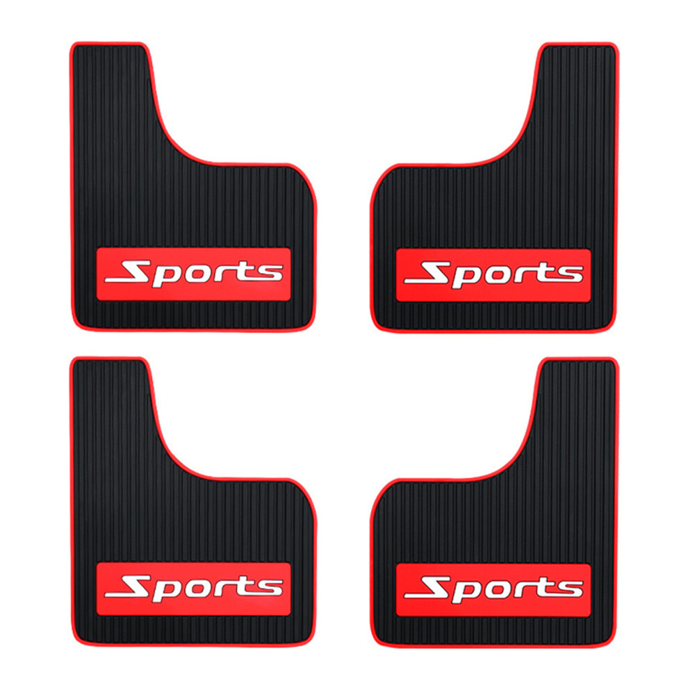 Universal Car Mudguard For Sedans Suvs Trucks Easy Installation Sports Model Four Pieces 7754004728295