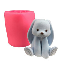 (rabbit) Animal Shape Candle Mold for Candle Making Candle Silicone Molds Resin Epoxy Mold for Making Candle Soaps Craft