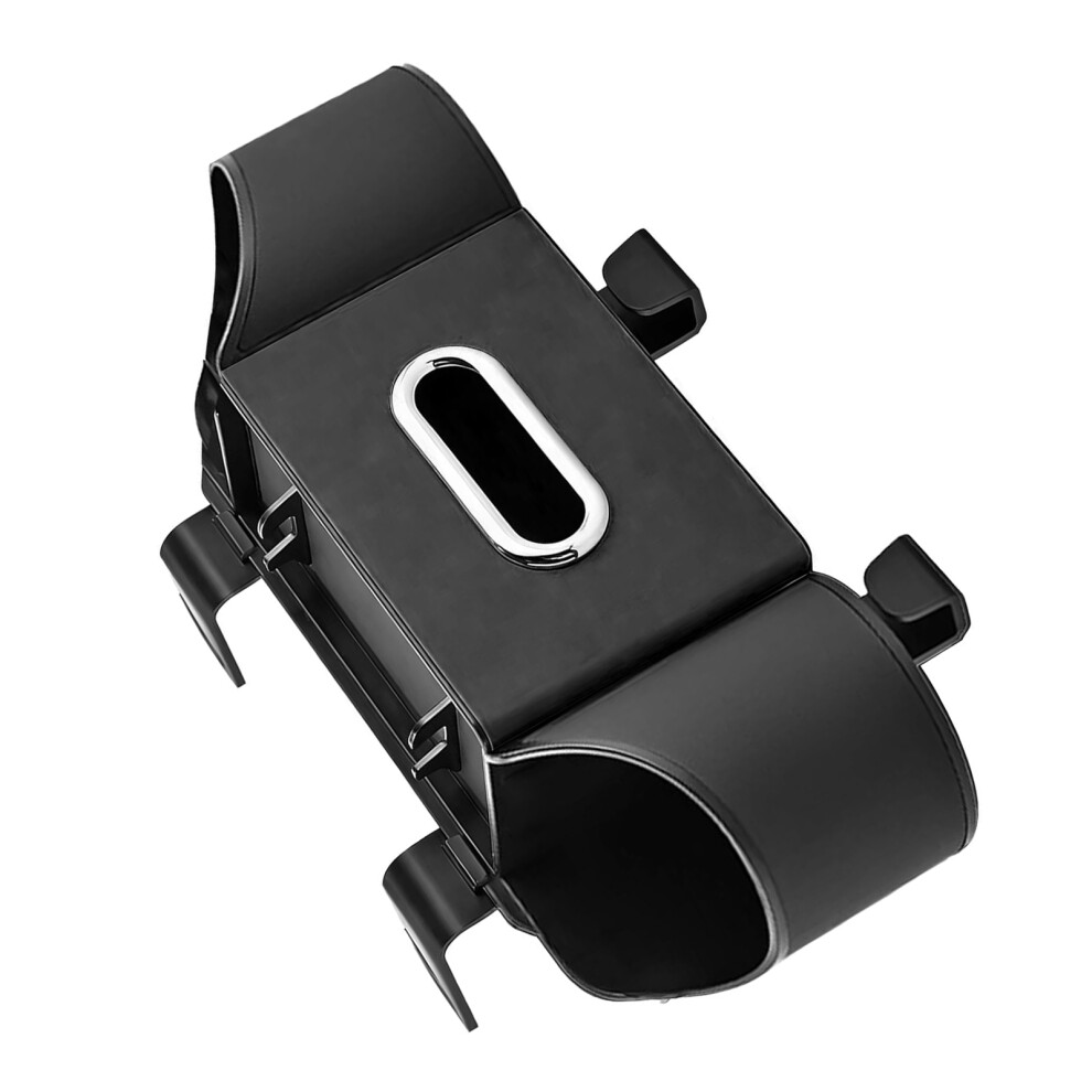 Convenient Car Headrest Hanging Solution For Drinks Tissues And Belongings Black 7754004686151