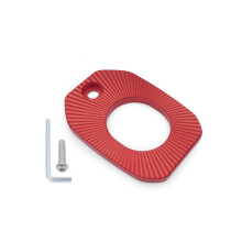 Exhaust Heat Shielding Guard Cover Aluminum Alloy Protectors for UHR150 UFR150 Red
