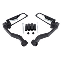 Anti Glares Motorcycle Mirror Wide Angle Coverage Handlebar Side Rear View Mirro Type A