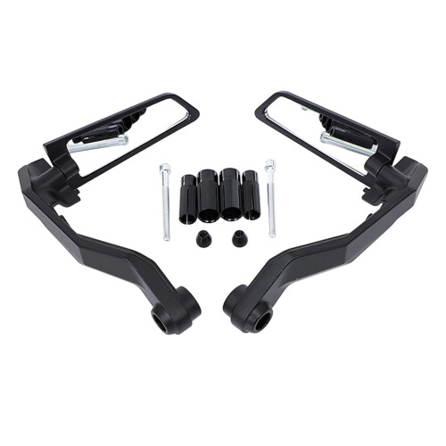 Anti Glares Motorcycle Mirror Wide Angle Coverage Handlebar Side Rear View Mirro Type A