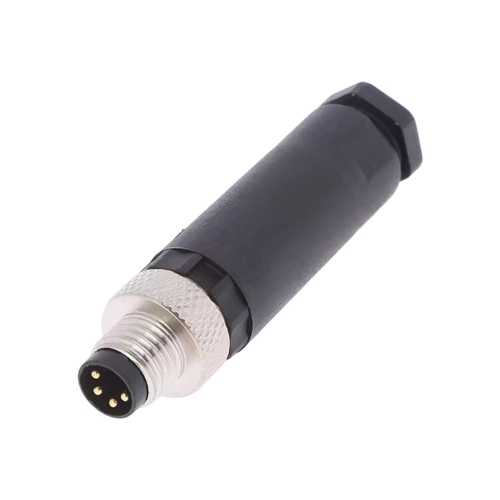 Quality M 8 Electrical Connectors 3Pin / 4 Pin Nylon Housing Waterproof Design 4Pin M Ale 7754004676305