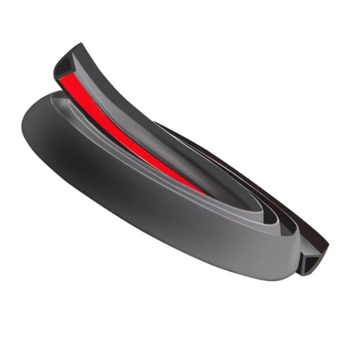 Soft Rubber Car Window Seal Strips For Sound Insulation And Smooth Operation C