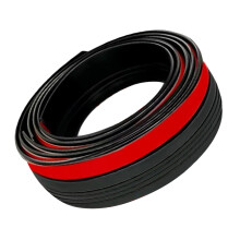 2 5cm Wide Automotive Trunk Seal Strips Rubber Trim For Wind And Rain Barrier A