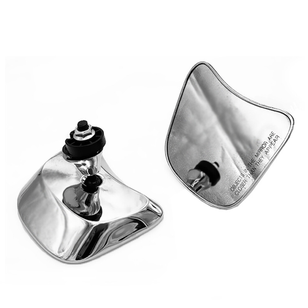 Motorcycle Safety Mirror Shockproof Structure Handlebar Side Rear View Mirror Plating 7754004692985