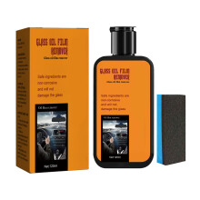 Car Glass Oil Film Remover Hydrophobic Coating Windshield Cleaning Paste 120ml