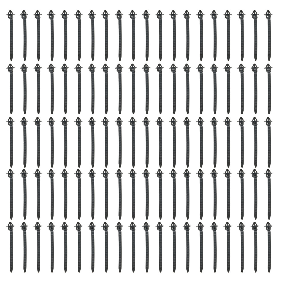 Nylon Fasteners Cable Zip Tie Cord Management For Car Home Office Wiring 100 Pieces 7754004738362