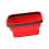 Silicone Foldable Screw Bowl Magnetic Base Tray Case for Tool Organization Red 1